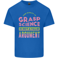 Grasp Science Funny Geek Nerd Physics Maths Mens Cotton T-Shirt Tee Top Royal Blue