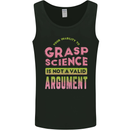 Grasp Science Funny Geek Nerd Physics Maths Mens Vest Tank Top Black