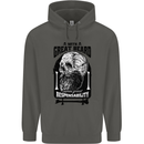 Great Beard Comes Great Responsibility Skull Childrens Kids Hoodie Storm Grey