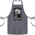 Great Beard Comes Great Responsibility Skull Cotton Apron 100% Organic Steel