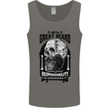 Great Beard Comes Great Responsibility Skull Mens Vest Tank Top Charcoal