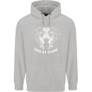 Great Dane Dog Childrens Kids Hoodie Sports Grey