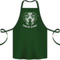 Great Dane Dog Cotton Apron 100% Organic Forest Green