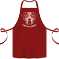 Great Dane Dog Cotton Apron 100% Organic Maroon
