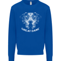 Great Dane Dog Kids Sweatshirt Jumper Royal Blue