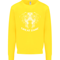 Great Dane Dog Kids Sweatshirt Jumper Yellow