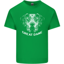 Great Dane Dog Mens Cotton T-Shirt Tee Top Irish Green