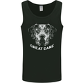 Great Dane Dog Mens Vest Tank Top Black