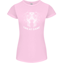 Great Dane Dog Womens Petite Cut T-Shirt Light Pink
