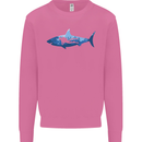 Great White Shark Scuba Diver Diving Mens Sweatshirt Jumper Azalea