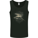 Great White Shark Scuba Diving Diver Mens Vest Tank Top Black