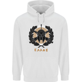 Greek Helmet Gym Training Top Spartan MMA Childrens Kids Hoodie White