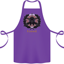 Greek Helmet Gym Training Top Spartan MMA Cotton Apron 100% Organic Purple