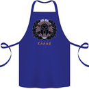 Greek Helmet Gym Training Top Spartan MMA Cotton Apron 100% Organic Royal Blue