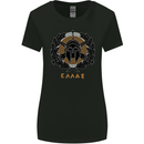 Greek Helmet Gym Training Top Spartan MMA Womens Wider Cut T-Shirt Black