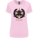 Greek Helmet Gym Training Top Spartan MMA Womens Wider Cut T-Shirt Light Pink