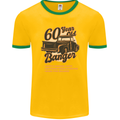 60 Year Old Banger Birthday 60th Year Old Mens Ringer T-Shirt FotL Gold/Green