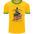 English Brotherhood Mens Ringer T-Shirt FotL Gold/Green