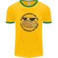 Bearded Dragons Are Like Little Dinosaurs Mens Ringer T-Shirt Gold/Green