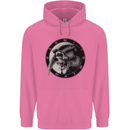 Grim Reaper Clock Skull Biker Gothic Demon Childrens Kids Hoodie Azalea