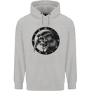 Grim Reaper Clock Skull Biker Gothic Demon Childrens Kids Hoodie Sports Grey