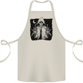 Grim Reaper Finger Flip Skull Biker Funny Cotton Apron 100% Organic Natural