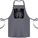 Grim Reaper Finger Flip Skull Biker Funny Cotton Apron 100% Organic Steel