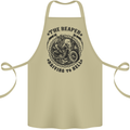 Grim Reaper Motorbike Motorcycle Biker Cotton Apron 100% Organic Khaki