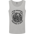 Grim Reaper Motorbike Motorcycle Biker Mens Vest Tank Top Sports Grey