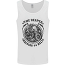 Grim Reaper Motorbike Motorcycle Biker Mens Vest Tank Top White