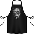 Grim Reaper Skull Death Biker Motorcycle Cotton Apron 100% Organic Black