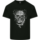 Grim Reaper Skull Death Biker Motorcycle Mens Cotton T-Shirt Tee Top Black