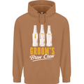 Grooms Brew Crew Beer Mens 80% Cotton Hoodie Caramel Latte