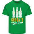 Grooms Brew Crew Beer Mens Cotton T-Shirt Tee Top Irish Green