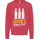Grooms Brew Crew Beer Mens Sweatshirt Jumper Heliconia
