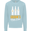 Grooms Brew Crew Beer Mens Sweatshirt Jumper Light Blue