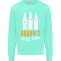 Grooms Brew Crew Beer Mens Sweatshirt Jumper Peppermint