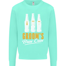 Grooms Brew Crew Beer Mens Sweatshirt Jumper Peppermint