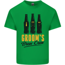 Grooms Brew Crew Beer Stag Doo Do Kids T-Shirt Childrens Irish Green