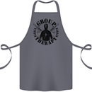 Group Therapy Shooting Hunting Rifle Funny Cotton Apron 100% Organic Steel