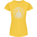 Group Therapy Shooting Hunting Rifle Funny Womens Petite Cut T-Shirt Yellow