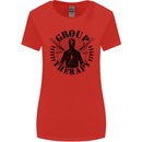 Group Therapy Shooting Hunting Rifle Funny Womens Wider Cut T-Shirt Red