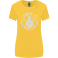 Group Therapy Shooting Hunting Rifle Funny Womens Wider Cut T-Shirt Yellow