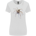 Gruesome Spider Halloween 3D Effect Womens Wider Cut T-Shirt White