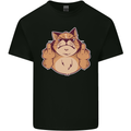 Grumpy Cat Finger Flip Offensive Funny Mens Cotton T-Shirt Tee Top Black