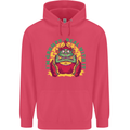 Grumpy Elf Funny Anti Christmas Bah Humbug Childrens Kids Hoodie Heliconia