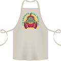 Grumpy Elf Funny Anti Christmas Bah Humbug Cotton Apron 100% Organic Natural