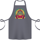 Grumpy Elf Funny Anti Christmas Bah Humbug Cotton Apron 100% Organic Steel