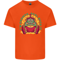 Grumpy Elf Funny Anti Christmas Bah Humbug Kids T-Shirt Childrens Orange