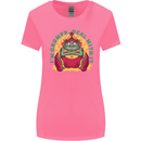 Grumpy Elf Funny Anti Christmas Bah Humbug Womens Wider Cut T-Shirt Azalea